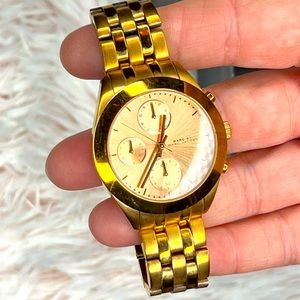 Marc by Marc Jacobs gold watch vintage with box